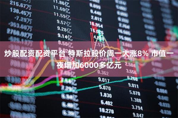 炒股配资配资平台 特斯拉股价周一大涨8% 市值一夜增加6000多亿元
